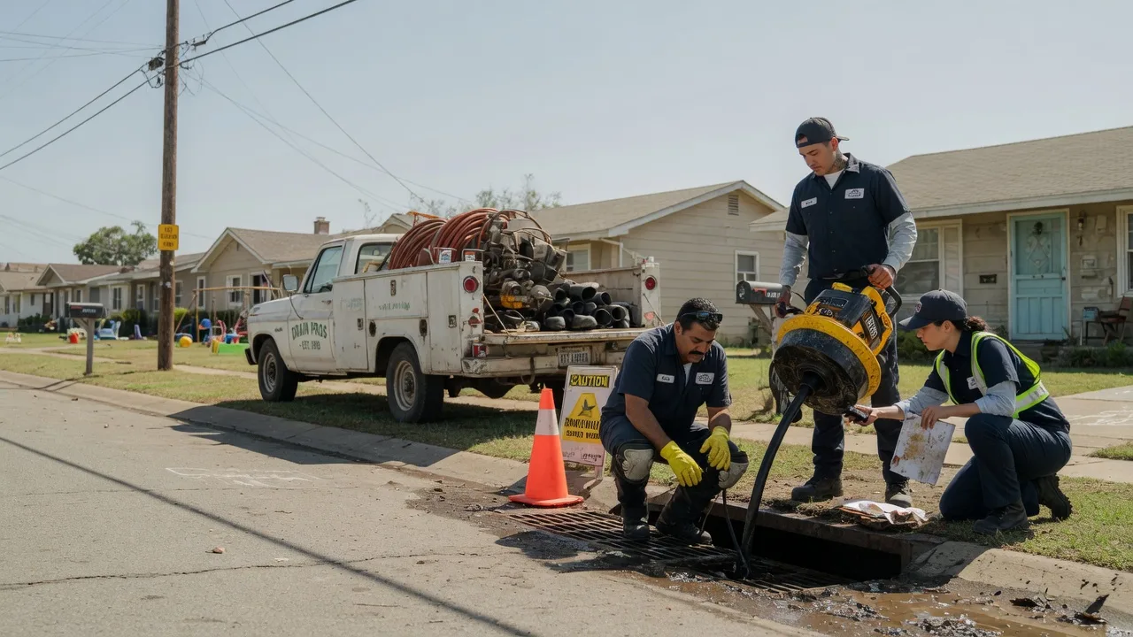 Drain Cleaning in Umbarger, TX near me
